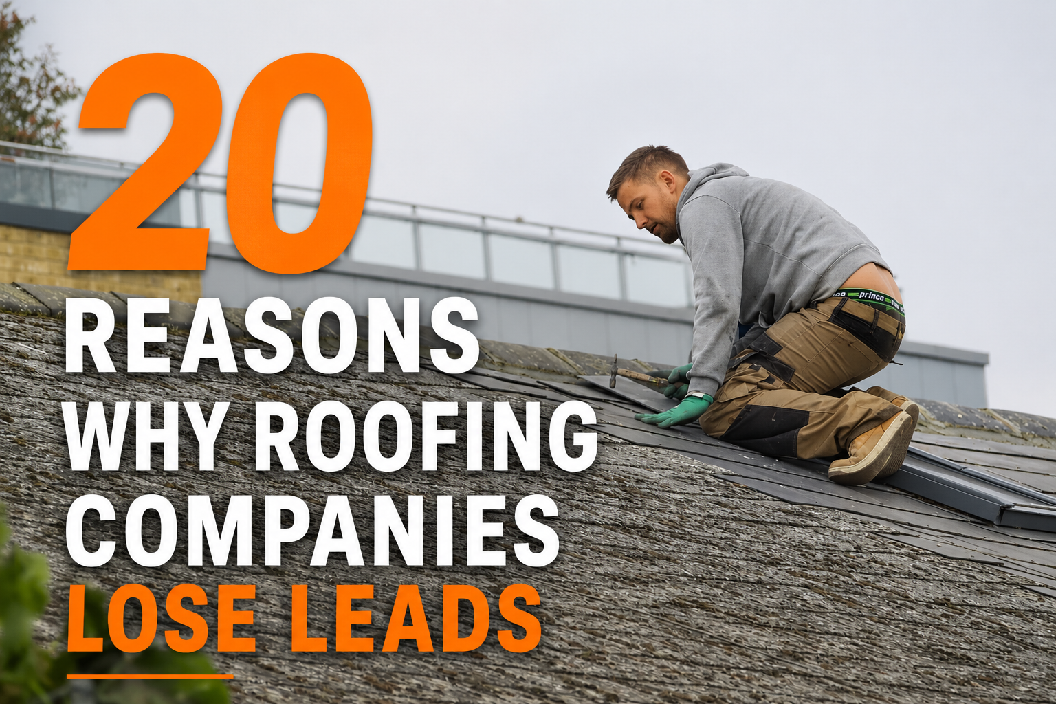 20 reasons roofing companies lose leads and how to fix them