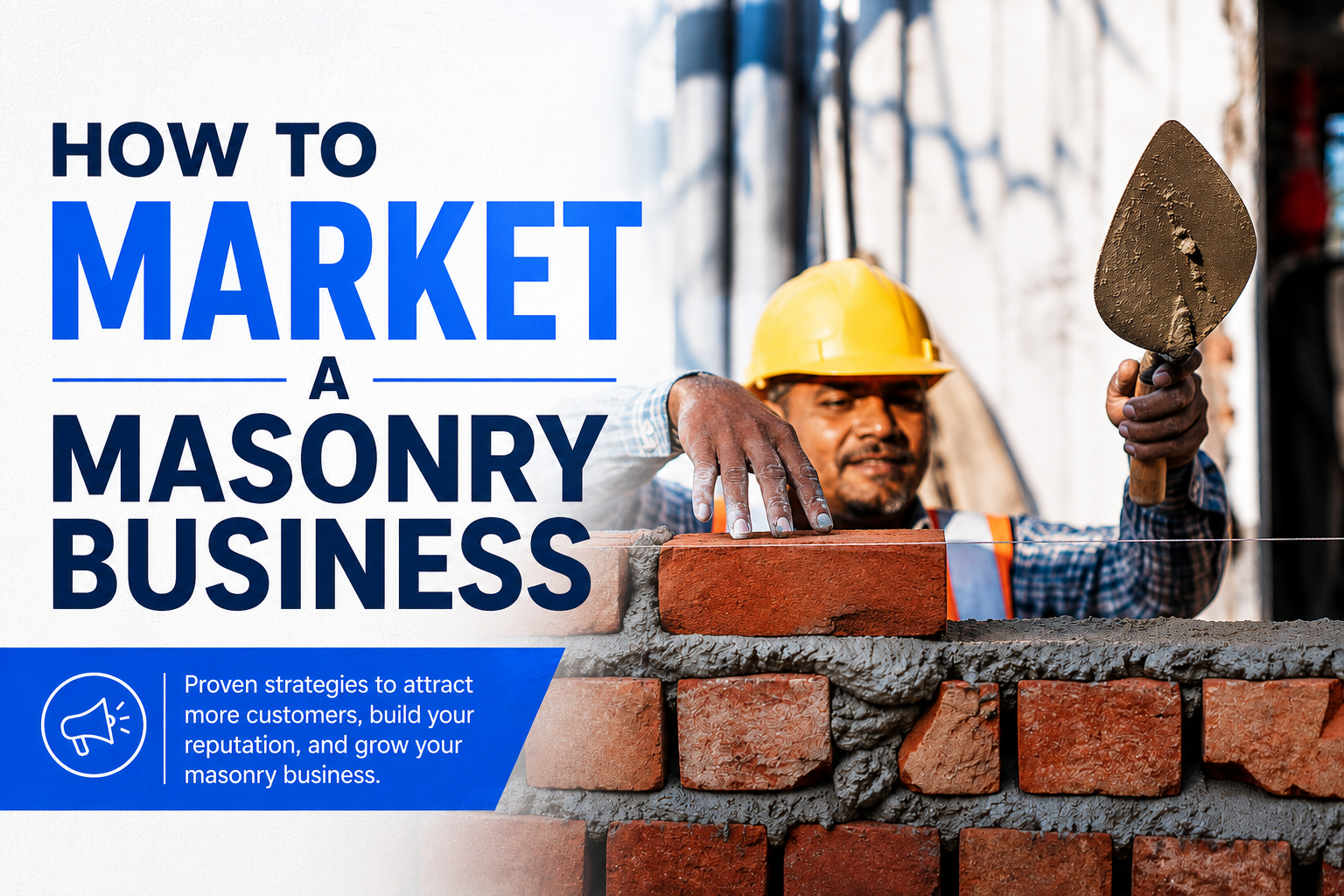 How to market a masonry business