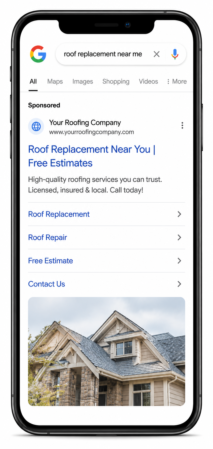 Google Ads lead generation for home improvement contractors