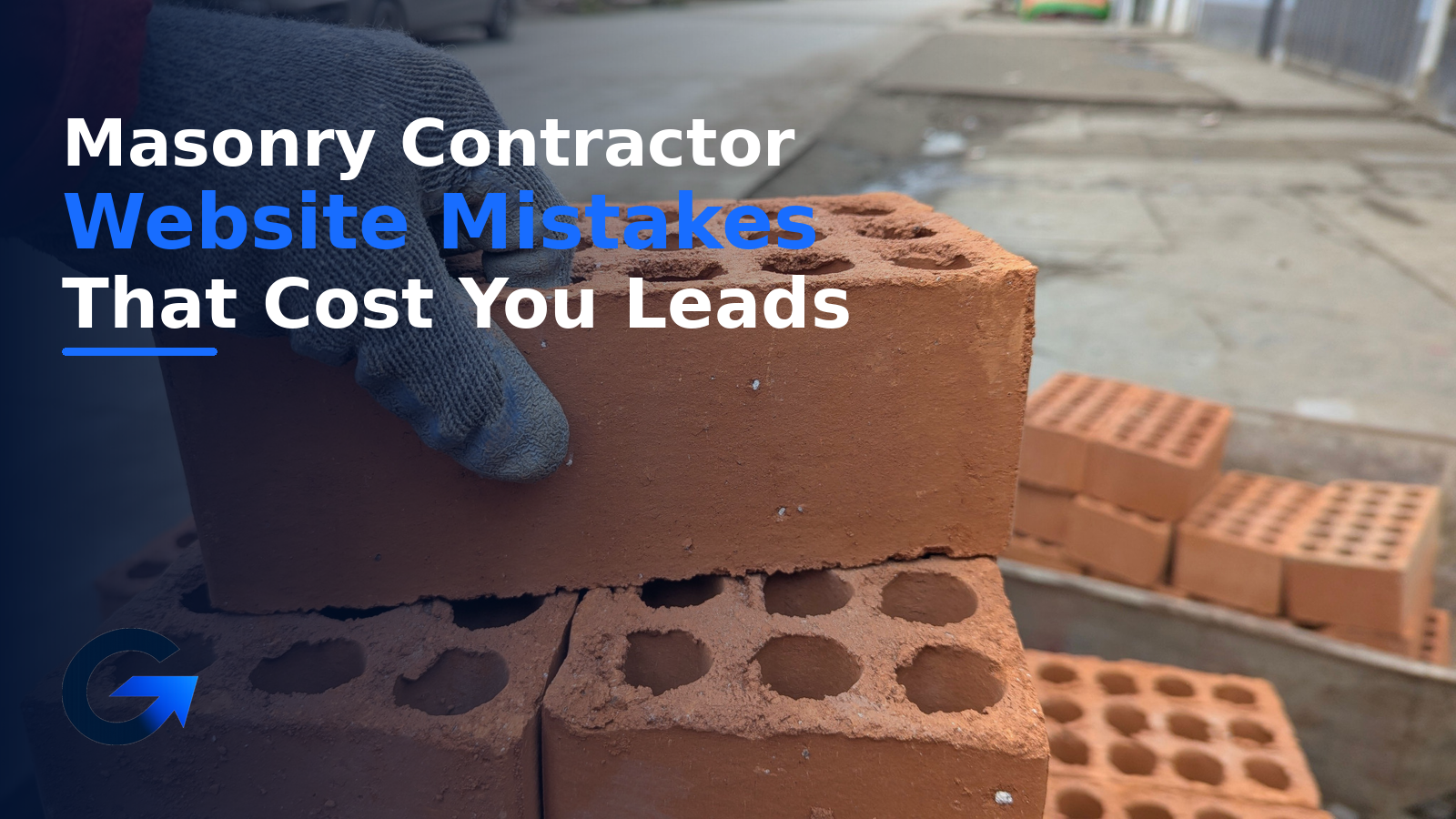 Masonry Contractor Website Mistakes That Cost You Leads